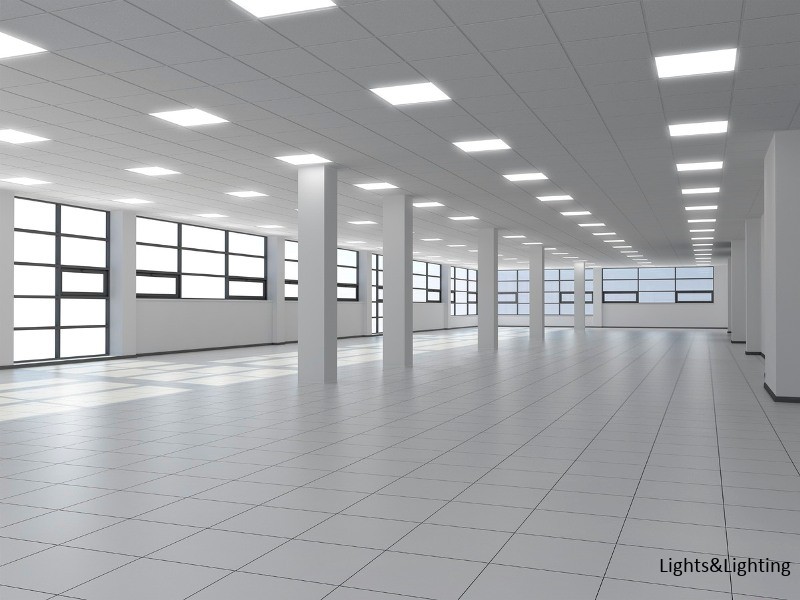 The different about the led panel Lights and Troffer Lights