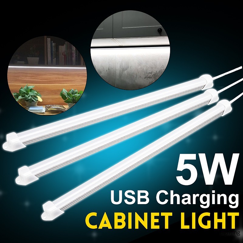 LED 5W Strip Bar Light Tube Lamp Kitchen Cupboard Under Cabinet Switch 