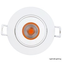 6W 12W Led 24° Die-casting Aluminum Downlight