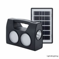 Solar system portable light emergency kit