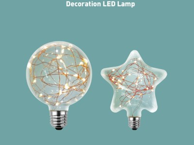 Copper wire led lamp, Starry LED 