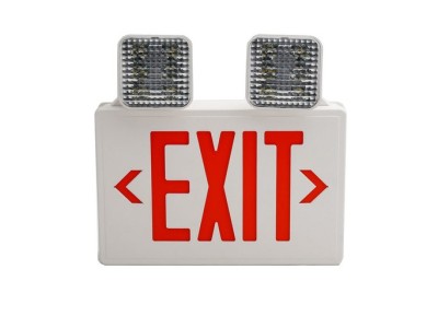 Hardwired LED Combo Exit Sign Eme