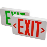 Hardwired Red/Blue LED Exit Emergency Sign Light