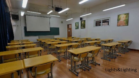 What's wrong with the dazzling lights in the classroom?how to solve it