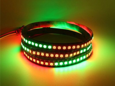 5V SK6812/ Ws2812b/ LC8812/APA104 Build-in IC 5050 RGB LED Strip LightsImage2