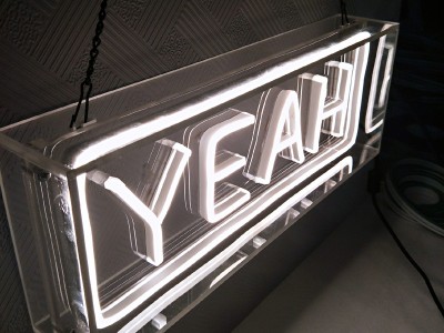 led acrylic neon sign