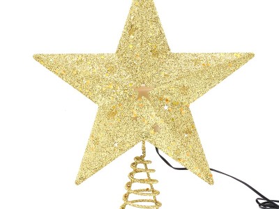 3D Hollow Glitter Christmas Tree 