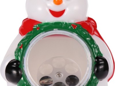 Led Snowman projection lamp