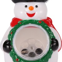 Led Snowman projection lamp