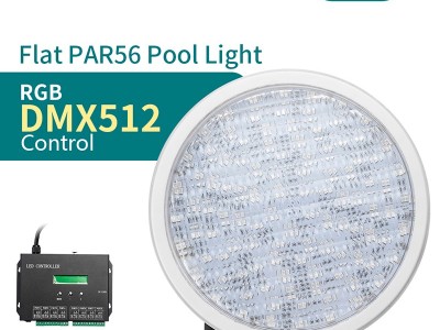 18W RGB DMX control multicolor PA